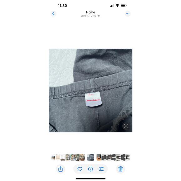 Hanna Andersson Capri Leggings Size 12 - Picture 7 of 7